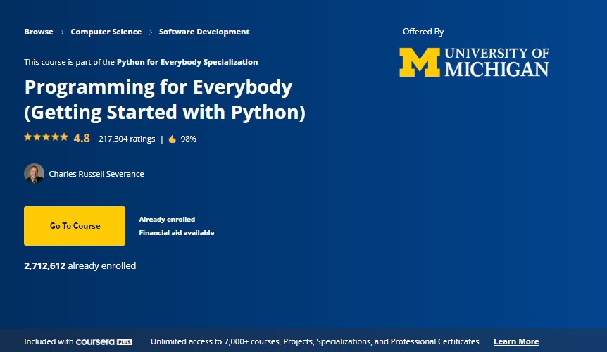 Programming-for-Everybody-Getting-Started-with-Python